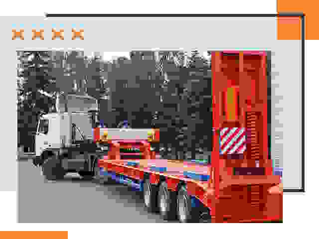 Перевозки на тралах и платформах в Боровичах